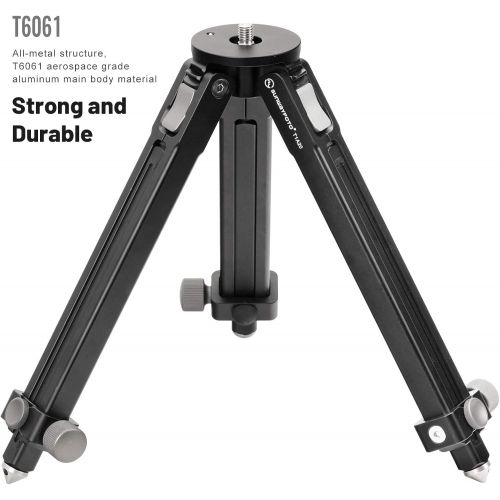  [아마존베스트]SunwayFoto T1A20 2 Sections Aluminum Tripod, 25kg Capacity, 46cm Max Height