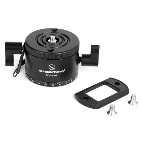  Combination: SUNWAYFOTO Indexing Rotator DDP-64MX & DDY-64i Discal Arca Comp Clamp NEW