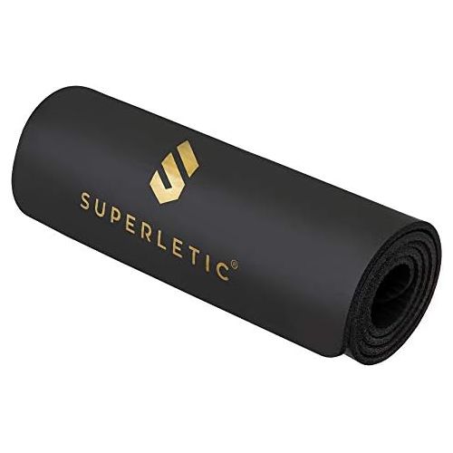  [아마존베스트]Superletic Gymnastics Mat Non-Slip Fitness Mat 3 Mat Thicknesses for Fitness, Gymnastics, Pilates, Yoga, Skin-friendly Sports Mat 180 x 60 cm