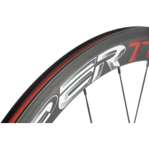  Superteam Carbon Fiber Road Bike Wheels 700C Clincher Wheelset 50mm Matte 23 Width
