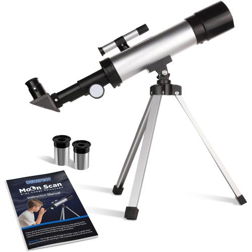  [아마존베스트]Smurfect Nasa Lunar Telescope for Kids Capable of 90x Magnification, Includes 2 Eyepieces - Portable & Easy To Use Lightweight Portable Telescope