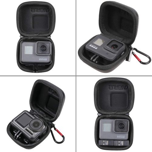  Hard Carrying Case for GoPro Hero 9/8,SUREWO Mini Hard Shell Carrying Case Travel Portable Storage Bag for GoPro Hero 9/8/7/6/5/4,DJI Osmo Action,AKASO,Campark,YI Action Camera and