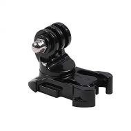 SUREWO 360°Rotating Swivel Helmet Surface Mount Compatible with GoPro Hero 10/9/8/7/(2018)/6/5 4 3+,DJI Osmo Action 2,AKASO/Crosstour/Campark/Insta360 ONE R and Most Action Cameras