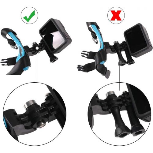  SUREWO Universal Rotary Aluminum Extension Arm Mount Compatible with Gopro Hero 10/9/8/7/(2018)/6/5 Black,Session 5/4,Hero 3+,DJI Osmo Action,AKASO/Campark/YI Action Camera and Mor