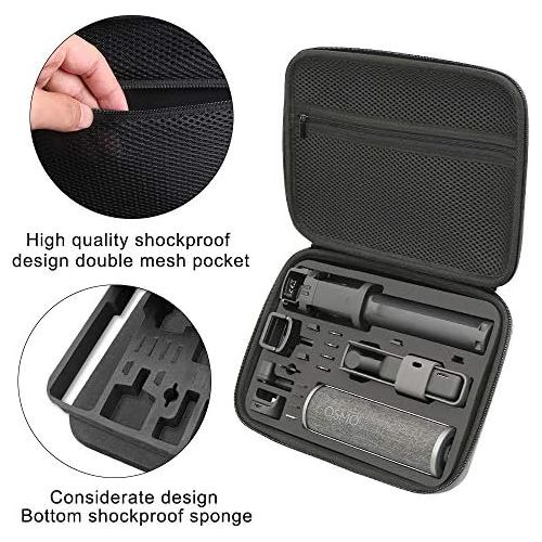  [아마존베스트]SUREWO Surface-Waterproof Carrying Case,Travel Storage Bag Compatible with DJI Osmo Pocket,DJI Pocket 2(Medium)