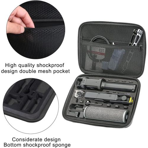  [아마존베스트]SUREWO Carrying Case Compatible with DJI Osmo Pocket 2,Travel Storage Bag Compatible with DJI Osmo Pocket,DJI Pocket 2(Medium)