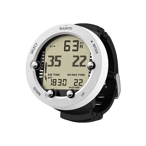  Suunto Vyper Novo Lite White - USB Cable, Bungee And Rubber Boot Sold Separately