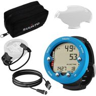 SUUNTO Zoop Novo Blue Dive Computer with USB, Display Shield, Soft Bag, and Bungee