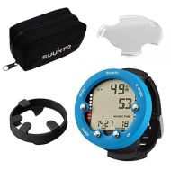 Suunto Zoop Novo Blue Dive Computer with Display Shield, Soft Bag, and Boot
