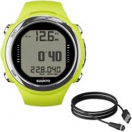 Suunto D4i Novo Lime with compatible USB Cable