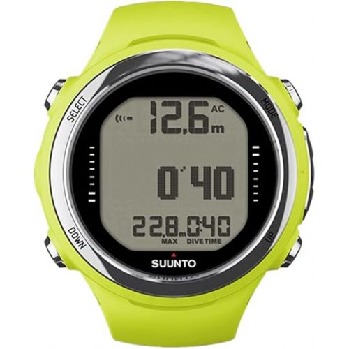  Suunto D4i Novo Lime with compatible USB Cable