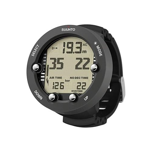  Suunto Vyper Novo Graphite Dive Computer with Soft Bag