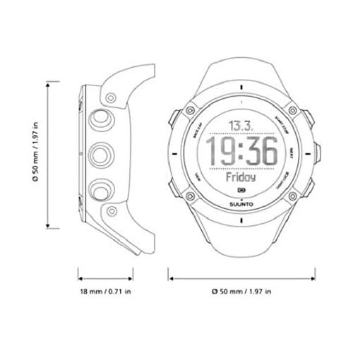  [아마존베스트]SUUNTO Ambit3 Peak HR Running GPS Unit