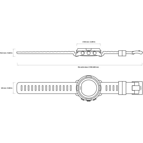  [아마존베스트]SUUNTO D5 Scuba Diving Wrist Computer with USB Cable PVD Coated