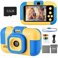 [아마존베스트]SUZIYO Kids Camera, Digital Video Camcorder Dual Lens 1080P 2.4 Inch HD,Best Birthday Electronic Toys Gifts for Toddlers Age 3-10 Years Old Boys Grils Children (with 32G Micro SD C