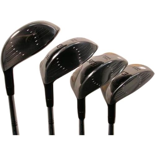  [아마존베스트]SV3 Yellow Square Woods Senior Mens SV3 Yellow Square Fairway 3 5 7 9 Wood Set Golf Clubs, Right Handed Senior Flex with Mens Senior Size Black Pro Velvet Grips