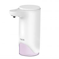SVAVO Automatic Foaming Soap Dispenser - 0.25s Infrared Sensor Touchless Countertop Soap Dispensers for Smart Home, Dispensary, Clinic, Hospital, Adjustable Foam Volume, 9.5oz Capa