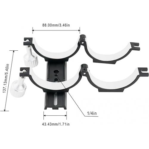  SVBONY SV503 Telescope, 80ED F7 Telescope OTA with Focal Length 560mm, Compact and Portable Tube for Exceptional Viewing and Astrophotography