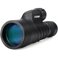 [아마존베스트]SVBONY SV45 Monocular Telescope 10-30x50 High Power Zoom Waterproof with BaK4 Prism FMC Mini Spotting Scope Bird Watching Hunting Gift for Men Adults