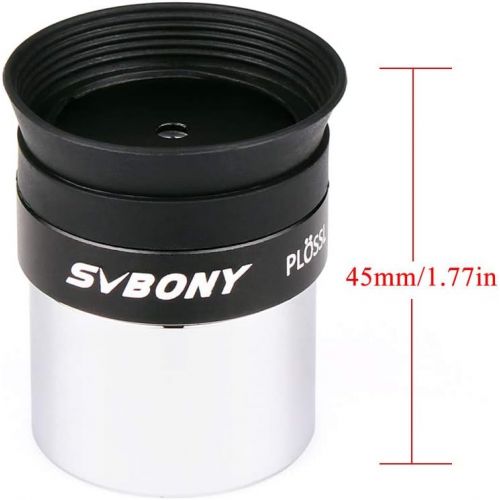  SVBONY Eyepiece 1.25 inch 4mm Plossl Telescope Eyepiece Fully Coated Telescope Accessory for Astronomical Telescope