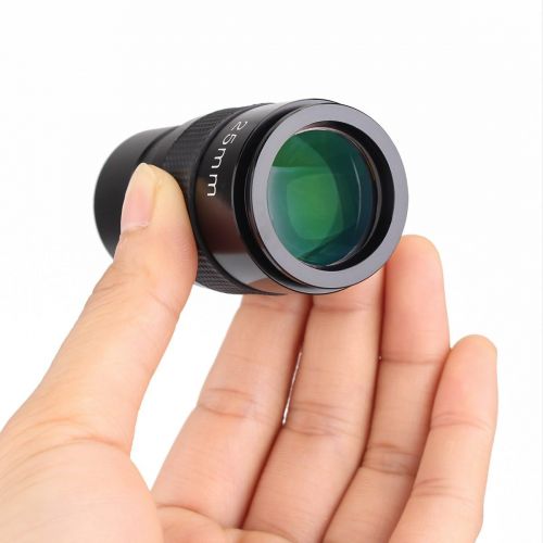  SVBONY Telescope Lenses 25mm Telescope Accessory 1.25 inches Lens Fully Coated Telescope Lenses Plossl 40-Deg for Astronomy Telescope