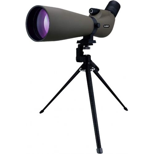  SVBONY SV401?Spotting Scope?with Tripod?IPX6 Waterproof 20-60x80mm 45 Degree Angled?Eyepiece Prism FMC Coated Optical Lens for Target Shooting Bird Watching