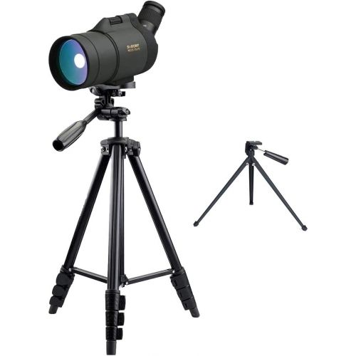  SVBONY SV41 Spotting Scope Mak with Tripod Waterproof 25-75x70 Mini Compact for Shooting Birdwatching Travel for Both Terrestrial and Astronomical Use