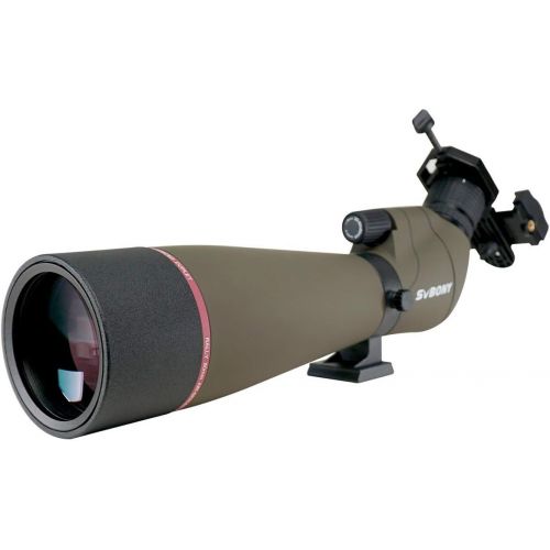  SVBONY SV13 Spotting Scope Telescope for Hunting 20-60X80mm Zoom Range IPX7 Waterproof with Phone Adapter Bird Watching