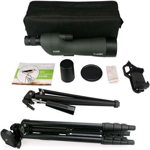  SVBONY SV28 20-60x60 Spotting Scopes Straight Scope Telescope for Bird Watching Target Shooting Hunting Waterproof Spotting Scopes