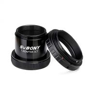 SVBONY SV167 T Adapter for Celestron?Sky Watcher SCT Telescope Focus Photography with T Adapter Ring for Nikon SLR or DSLR Cameras