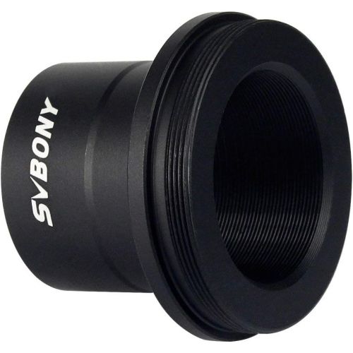  [아마존베스트]SVBONY T2 T Ring Adapter and T Adapter 1.25 inches Metal for Canon EOS Standard EF Lenses and Telescope Camera Astrophotography Accessories