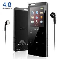 SVMUU MP3 Player, Bluetooth 8GB Digital Musik Player 1.8 TFT Bildschirm Audio Player mit Kopfhoerer, UKW Radio, Schrittzahler, Schlaftimer und Sprachaufnahme Speicher Erweiterbar bi