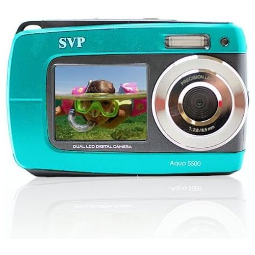  SVP 2.7 inch Dual Screen Orange Aqua5800 Underwater Camera