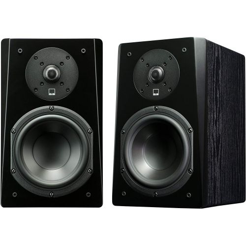  [아마존베스트]SVS Prime Satellite Speaker (Pair) - Premium Black Ash