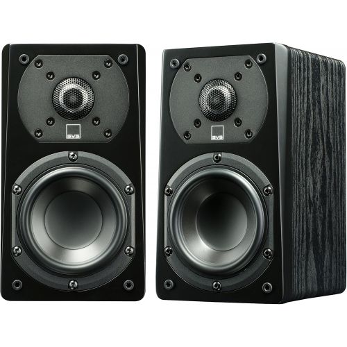  [아마존베스트]SVS Prime Satellite Speaker (Pair) - Premium Black Ash