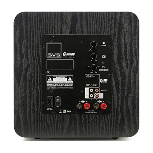  [아마존베스트]SVS SB-1000 Subwoofer (Black Ash)  12-inch Driver, 300-Watts RMS, Sealed Cabinet