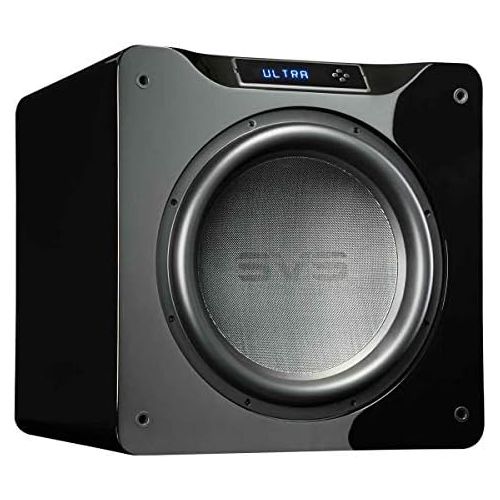  [아마존베스트]SVS SB16-Ultra Subwoofer (Piano Gloss Black)  16-inch Driver, 1,500-Watts RMS, DSP App Control, Sealed Cabinet