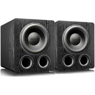 [아마존베스트]SVS PB-3000 13-inch Subwoofer with 800W RMS, 2,500W Peak Power, and DSP Control App - (Pair) Premium Black Ash