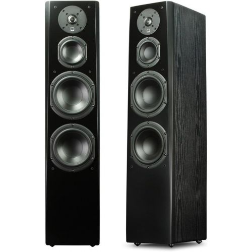  [아마존베스트]SVS Prime Tower Speaker (Black Ash Pair)