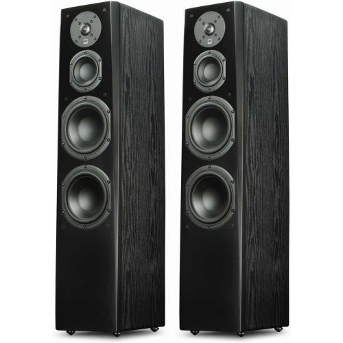  [아마존베스트]SVS Prime Tower Speaker (Black Ash Pair)