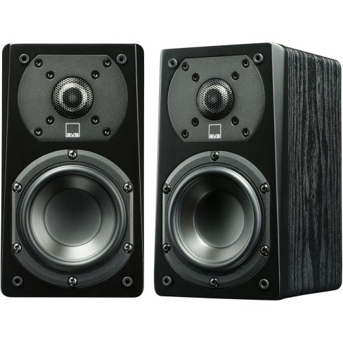  [아마존베스트]SVS Prime Satellite Speaker (Pair) - Premium Black Ash