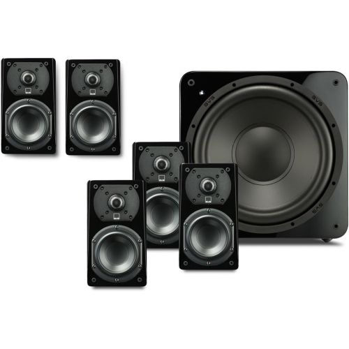  [아마존베스트]SVS Prime Satellite 5.1 Speaker System  Piano Gloss Black