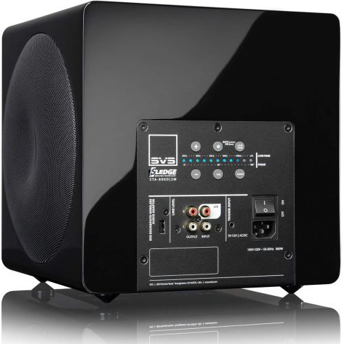  SVS 3000 Micro Subwoofer with Fully Active Dual 8-inch Drivers (Piano Gloss Black)