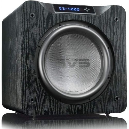  SVS SB-4000 13.5 1200W Sealed Box Subwoofers - Pair (Premium Black Ash)