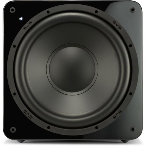  SVS SB-1000 300 Watt DSP Controlled 12 Ultra Compact Sealed Subwoofer (Piano Gloss White)