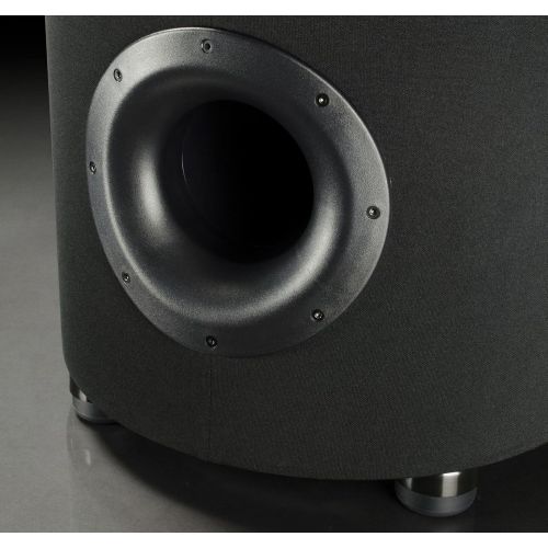  SVS PC-2000 Subwoofer (Piano Gloss Black)  12-inch Driver, 500-Watts RMS, Ported Cylinder Subwoofer