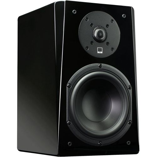  SVS Prime Bookshelf Speaker (Pair)  Premium Black Ash