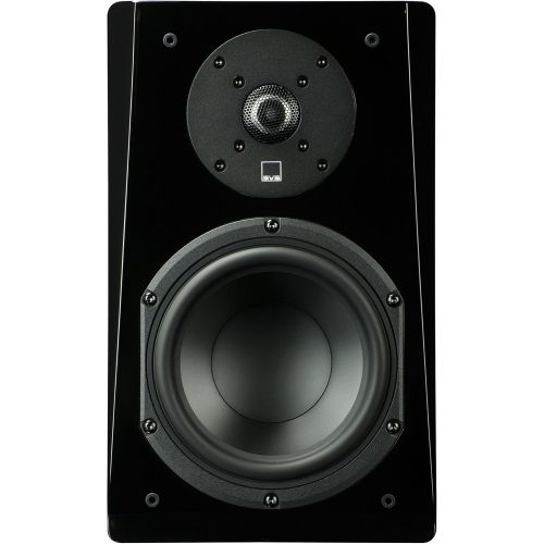  SVS Prime Bookshelf Speaker (Pair)  Premium Black Ash