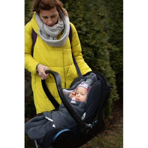  SWADDYL Baby Blue Swaddle Hooded Blanket I Stroller I carseat Blanket I Newborn Babies I Winter I Minky Plush (Darkblue)