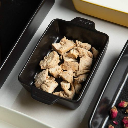  [아마존베스트]SWEEJAR Ceramic Bakeware Set, Rectangular Baking Dish Lasagna Pans for Cooking, Kitchen, Cake Dinner, Banquet and Daily Use, 11.8 x 7.8 x 2.75 Inches of Baking Pans (Black)